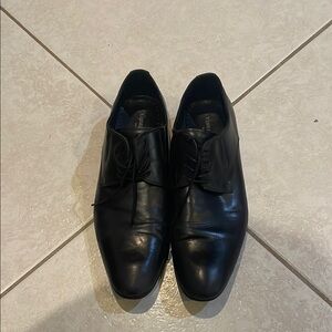 Kenneth Cole Black Leather Dress Shoes